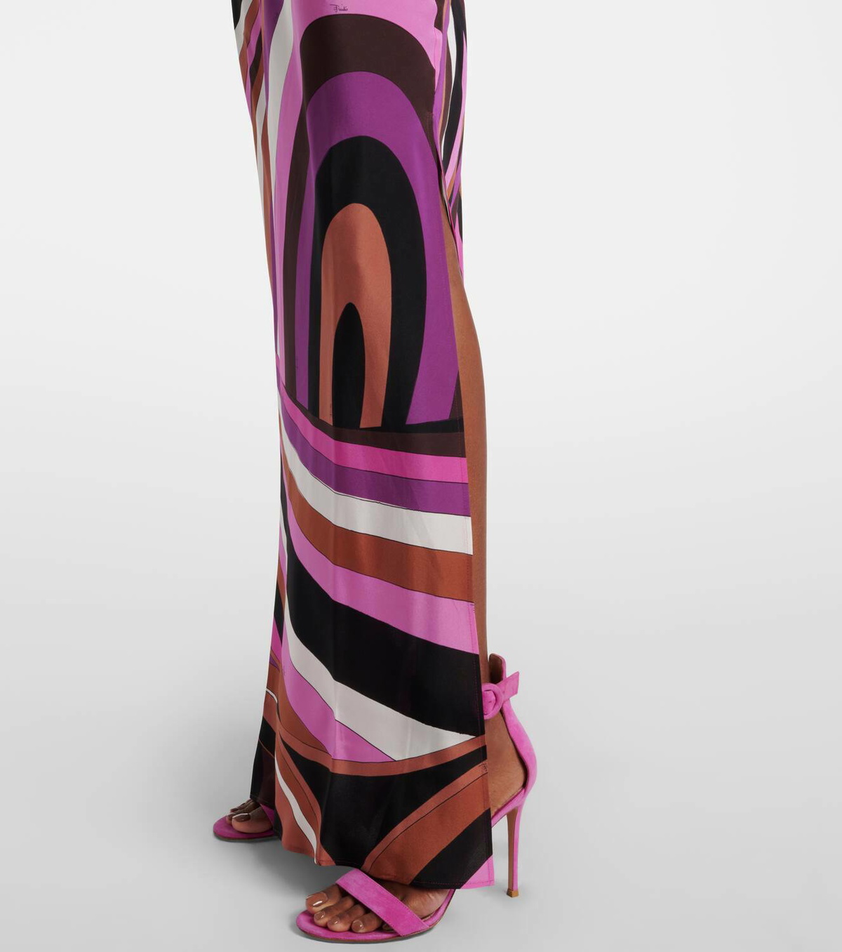 PUCCI プッチ ワンピース Iride silk slip dress986980 Pucci Iride silk slip dress Emilio Pucci