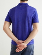 Vilebrequin - Pyramid Linen-Jersey Polo Shirt - Blue