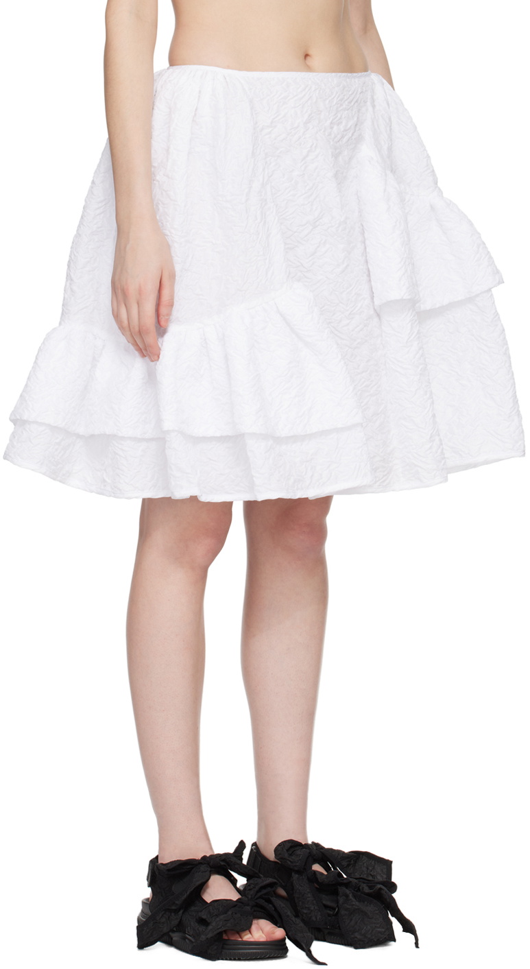 スカート cecilie bahnsen VANILLA SKIRT UK8 CECILIE BAHNSEN VANILLA SKIRT BLACK | SAKAN LES YEUX