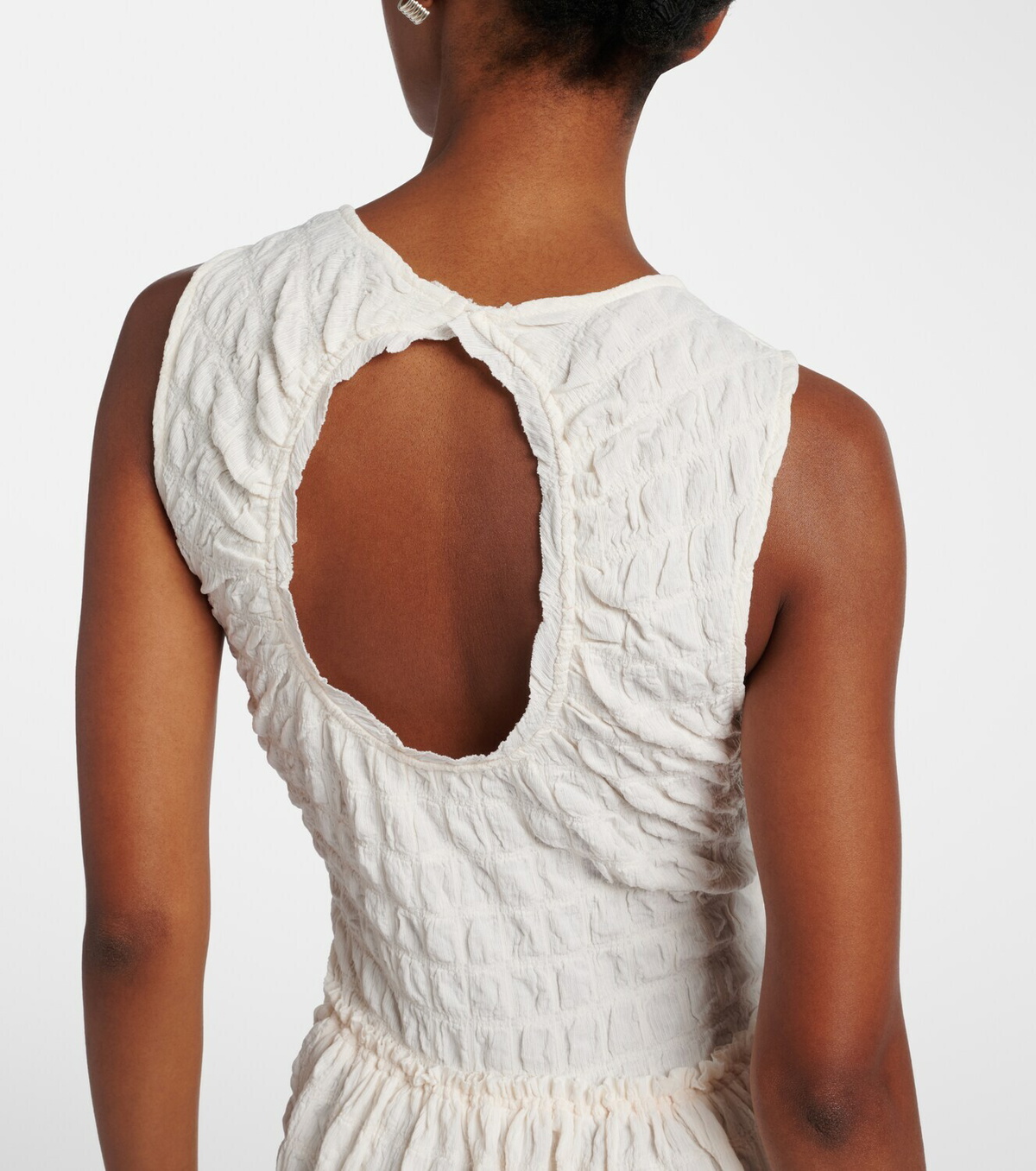Proenza Schouler White Label Zoira shirred maxi dress