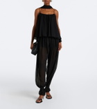 De La Vali Agapito georgette top