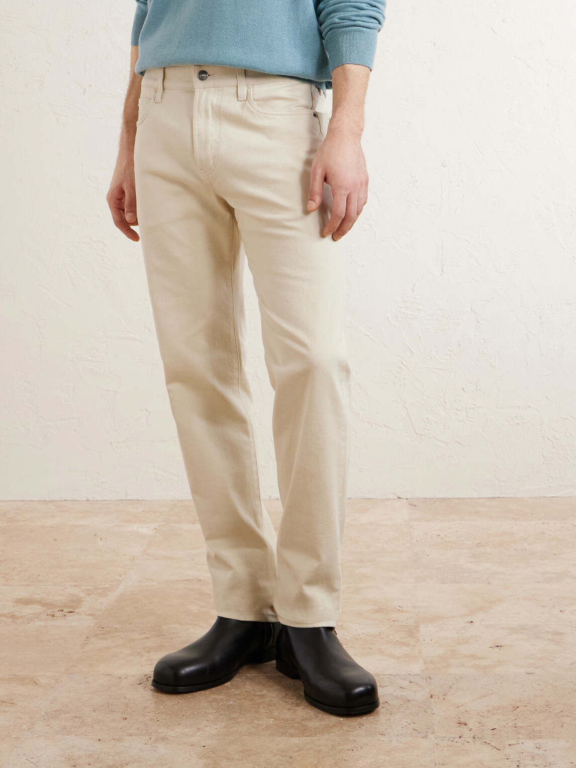 Loro Piana - Quarona Slim-Fit Straight-Leg Jeans - Neutrals