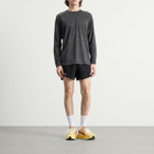 Nike Stride Long Sleeve T-Shirt in Off Noir