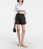 Prada Logo crochet espadrilles