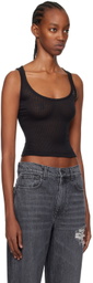 AMBUSH Black Scoop Tank Top