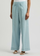 Lug Von Siga Maria Wide-leg Woven Trousers Light Blue