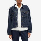 Nudie Jeans Co Women's Nudie Berit Denim Jacket in Classic Blue