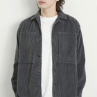 Kestin Men's Durno Overshirt in Charcoal Corduroy