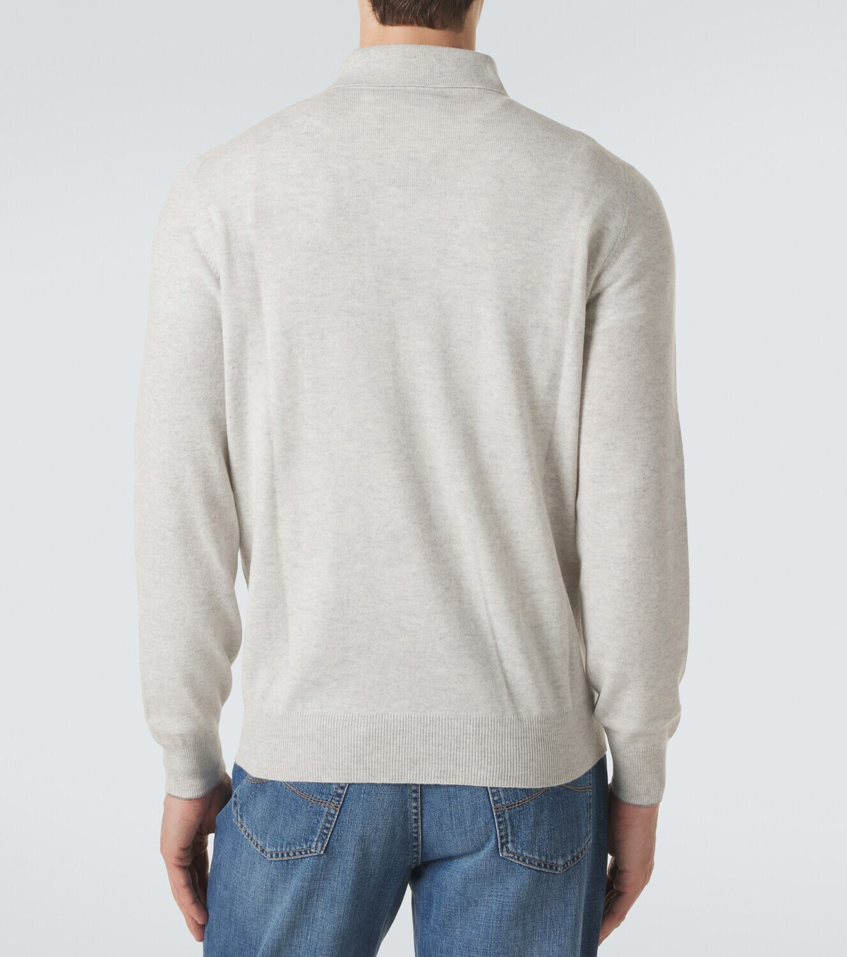 Brunello Cucinelli Cashmere polo sweater