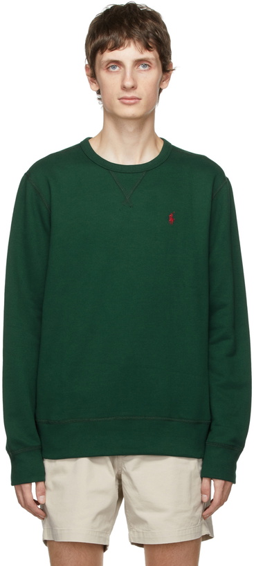 Photo: Polo Ralph Lauren Cotton-Blend Fleece Sweatshirt