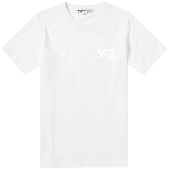 Photo: Y-3 Classic Logo Tee White
