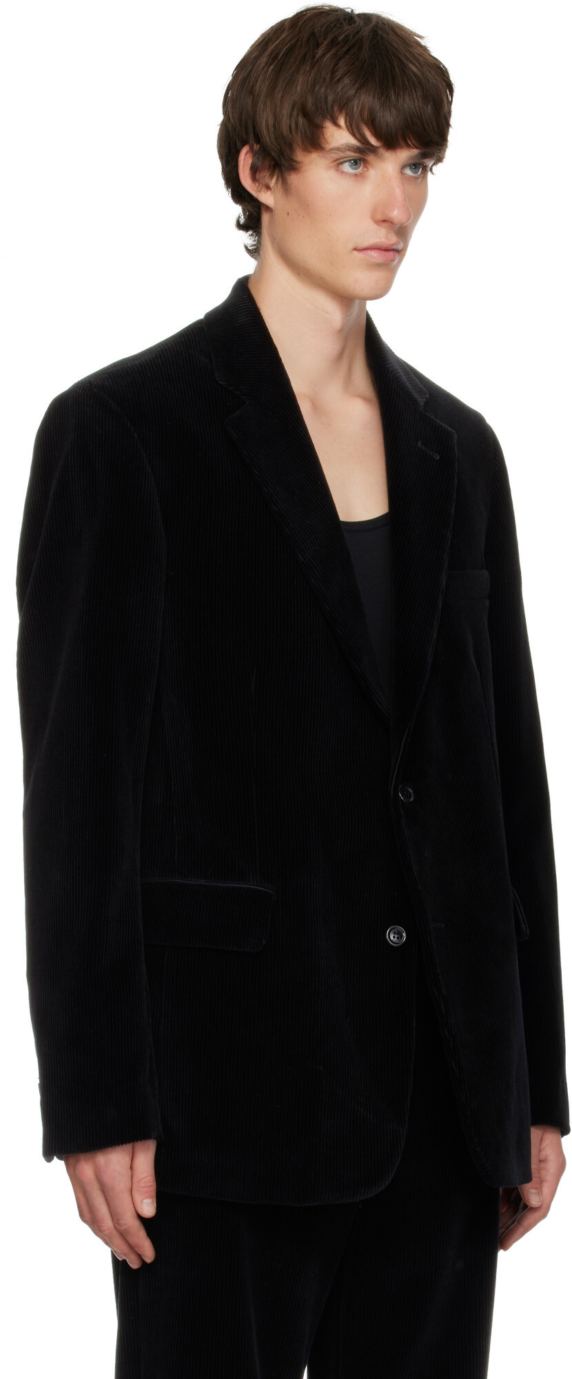 Rier Black Corduroy Blazer