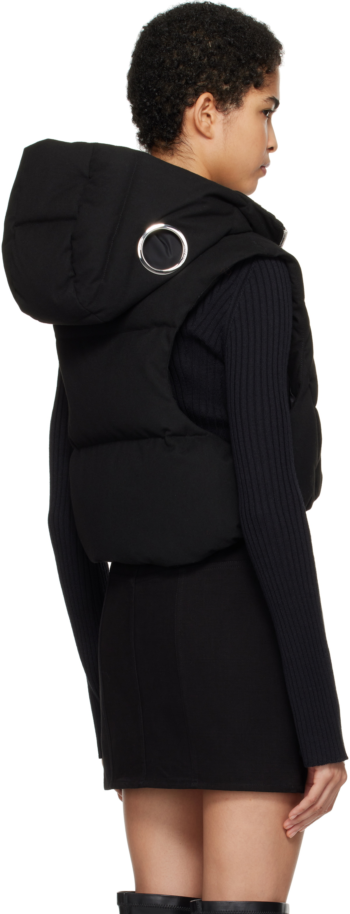 Moncler Genius Moncler x Willow Smith Black Alexi Down Vest