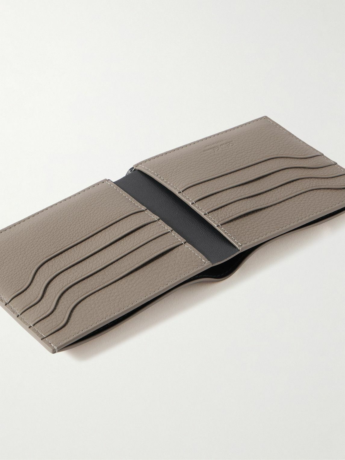 Loro Piana - Logo-Debossed Full-Grain Leather Billfold Wallet