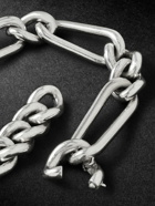 MAOR - Burnished Silver Chain Bracelet - Silver