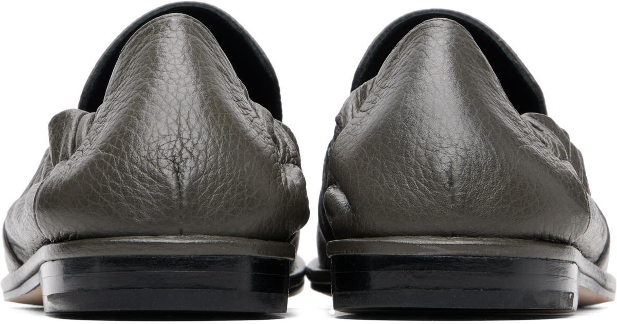Lauren Manoogian Gray Square Loafers