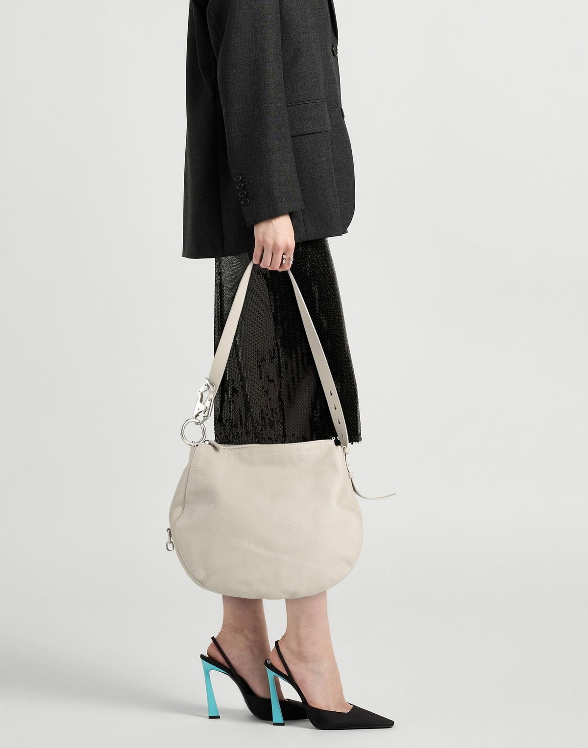 Burberry Womens Shoulder bag in Grey