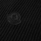 Moncler Women's Knitted Scarf in Black