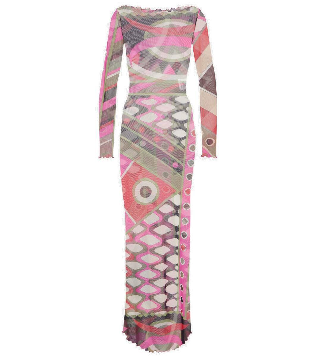 Pucci Vivara-printed maxi dress Emilio Pucci