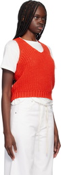 Nothing Written Red Greta Knit Tank Top
