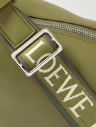 LOEWE - Cubi Small Leather Messenger Bag