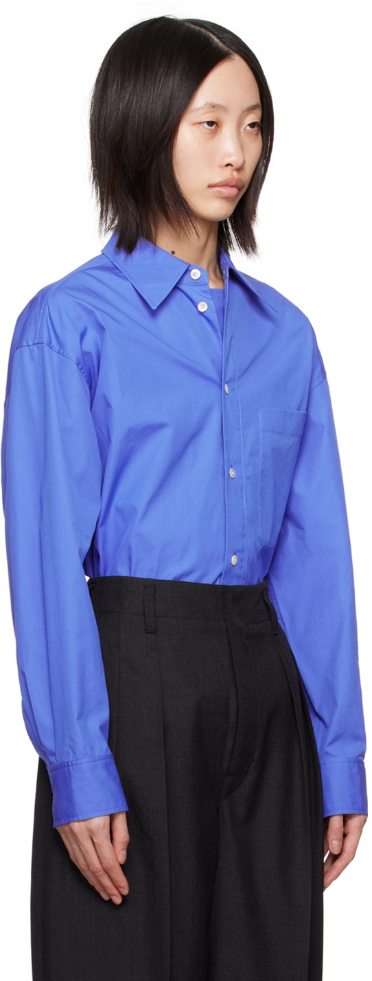 LEMAIRE Blue Long Shirt Lemaire