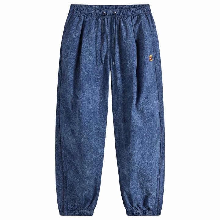 Photo: Nike Men's Club Rules AOP Track Pant in Work Blue/Volt/Obsidian