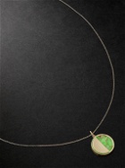 Luis Morais - Gold Turquoise Pendant Necklace