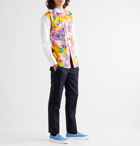 Comme des Garçons SHIRT - Futura Panelled Printed Cotton-Poplin Shirt - Multi