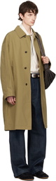 LEMAIRE Tan VENTILE Cotton Car Coat