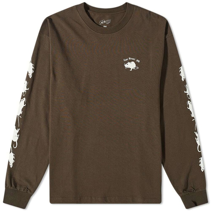 Photo: Last Resort AB Women's Last Resort Rat Race Long Sleeve T-Shirt in Brown