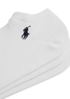 Polo Ralph Lauren Logo-embroidered Cotton-blend Socks - set of Three - White - One Size