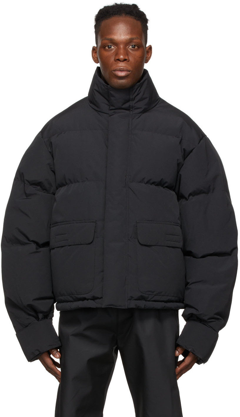 Entire Studios Black Down PFD Puffer Jacket Entire Studios