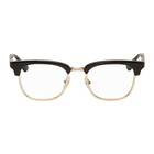 Matsuda Black Square Glasses