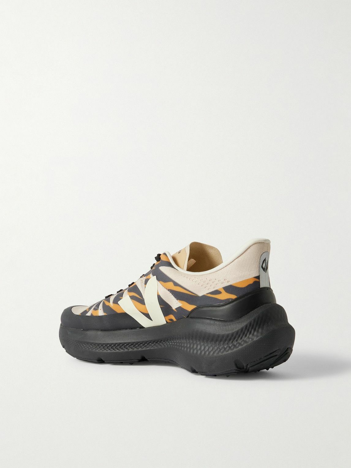 Veja - César Villalba Condor 3 Rubber and Recycled-Mesh Sneakers - Orange