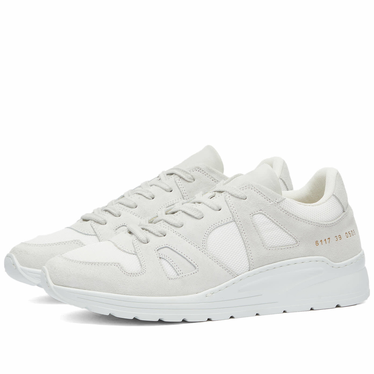 Woman by Common Projects Women's Cross Trainer Sneakers in White