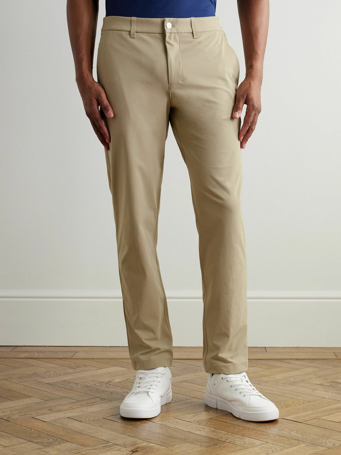 Lululemon - ABC Straight-Leg Warpstreme™ Golf Trousers - Neutrals