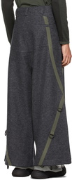 A. A. Spectrum Grey Plusfour Trousers