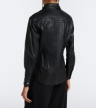 Isabel Marant Valdy leather shirt