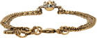 Alexander McQueen Gold Spider Bracelet