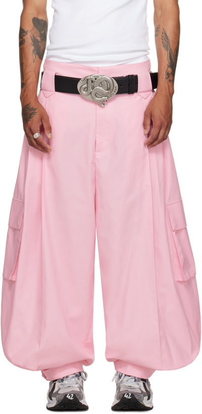 Photo: LU'U DAN Pink Tobi Cargo Pants