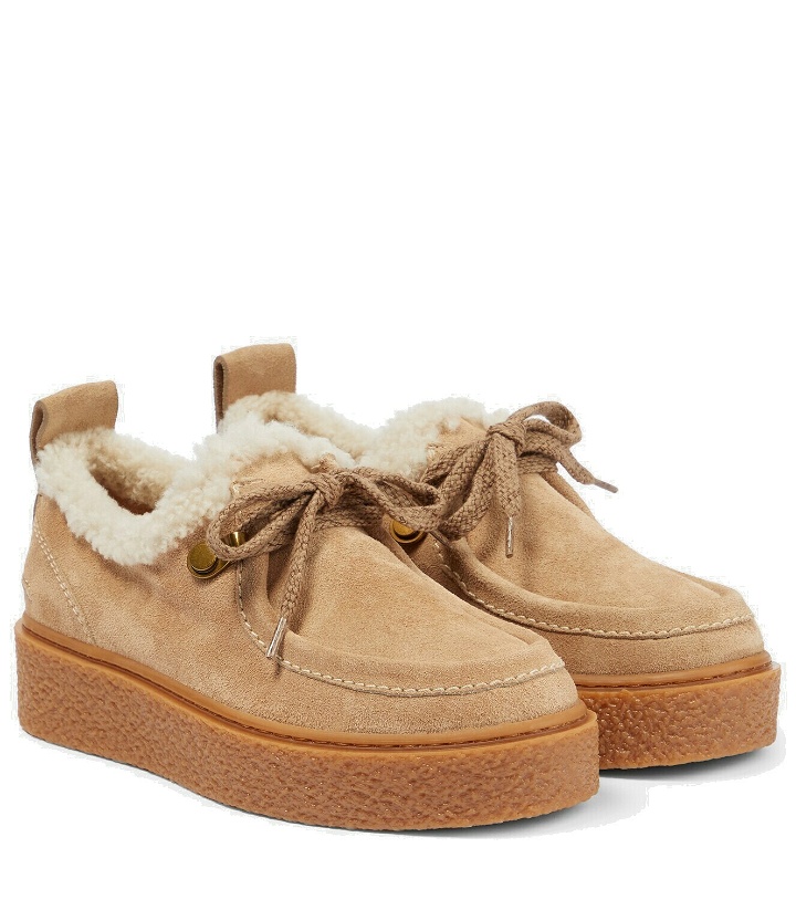 Photo: See By Chloe - Capsule shearling-lined moccasins