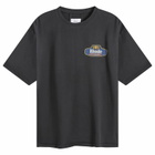 Rhude Men's Racing Crest T-Shirt in Vintage Black/Navy