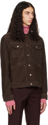 TOM FORD Brown Buttoned Jacket