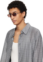 OUR LEGACY Silver Librarian Sunglasses