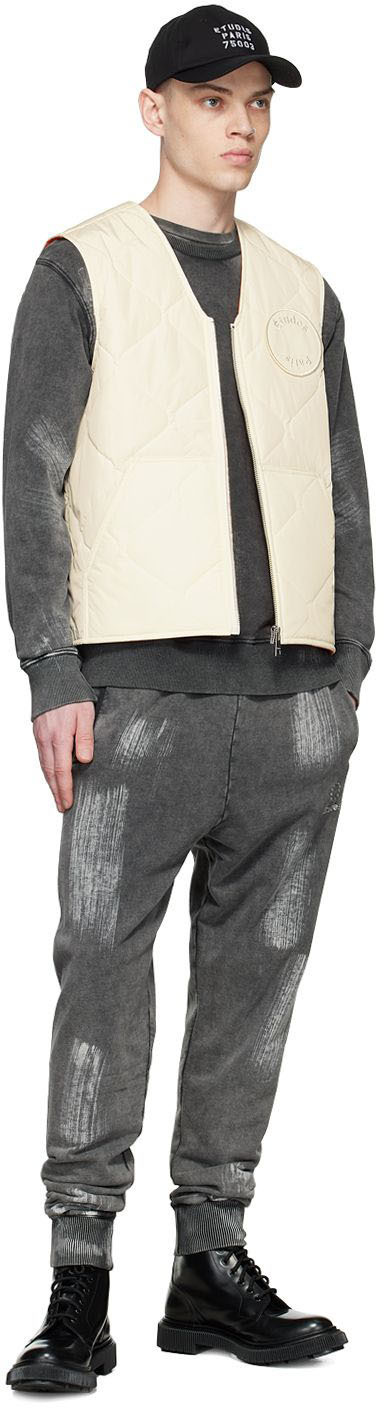 Études SSENSE Exclusive Black Organic Cotton Sweatshirt