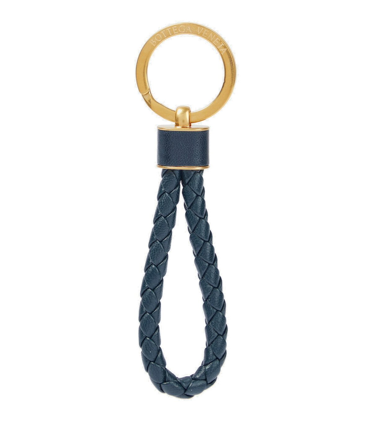 Bottega Veneta - Intreccio leather keychain Bottega Veneta