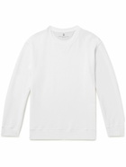 Brunello Cucinelli - Cotton-Jersey Sweatshirt - White