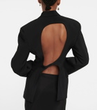 Mugler - Open-back blazer