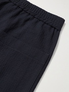 Barena - Wool-Blend Crepe Suit Trousers - Blue